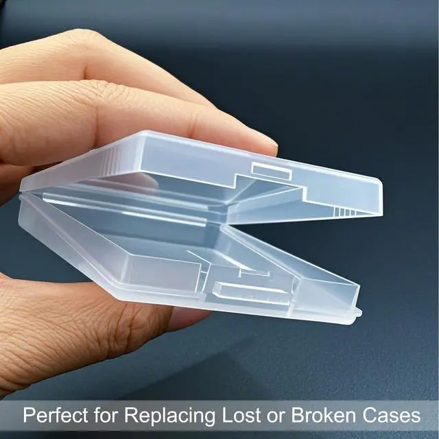 Alt view image 4 of 7 - Gameboy Color Case Gameboy Case 12PCSAnti Dust Transparent Protective Game Cartridge Case Storage Box for Nintendo Gameboy Color GBC GB GBP2.6x2.8x0.5Inch