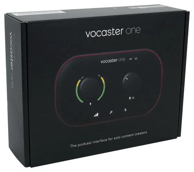 Alt view image 4 of 7 - Vocaster One Podcasting Interface for Recording as a Solo Creator. Use Auto Gain, Enhance, and Mute for Easy Podcasting. Small, Lightweight, and Powered by Computer