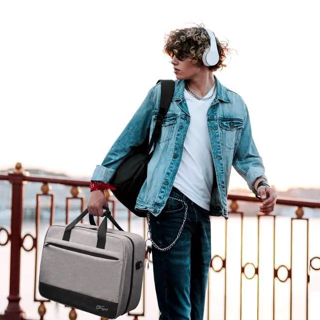 Alt view image 7 of 7 - Audio Mixer Case Fits RODECasterPro II with Adjustable Storage Grey