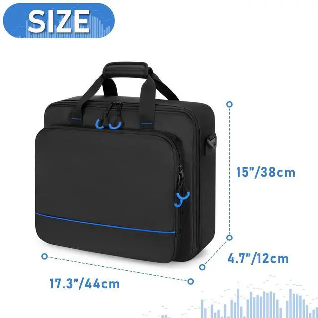 Alt view image 5 of 7 - Mixer Travel Bag Compatible with Mackie ProFX12v3/ProFX10v3