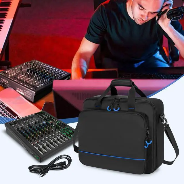 Alt view image 7 of 7 - Mixer Travel Bag Compatible with Mackie ProFX12v3/ProFX10v3