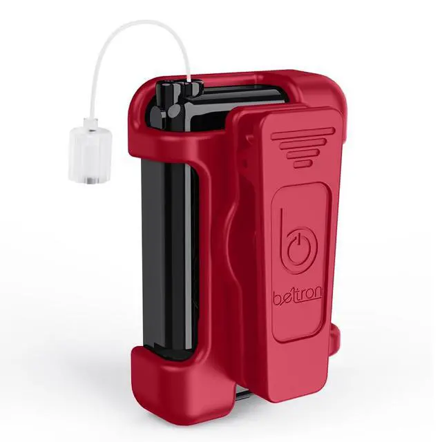 Alt view image 4 of 7 - Belt Clip Case for Tandem t:Slim X2 Pump (Strong & Durable Rotating Clip Case for Tandem Diabetes Care TSlim X2 Insulin Pump) - Limited Edition Red