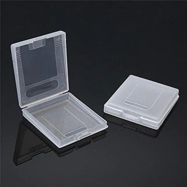 Alt view image 2 of 5 - 5 x Plastic Game Card Cartridge Cases Boxes Dust Cover for Game Boy Color GBC