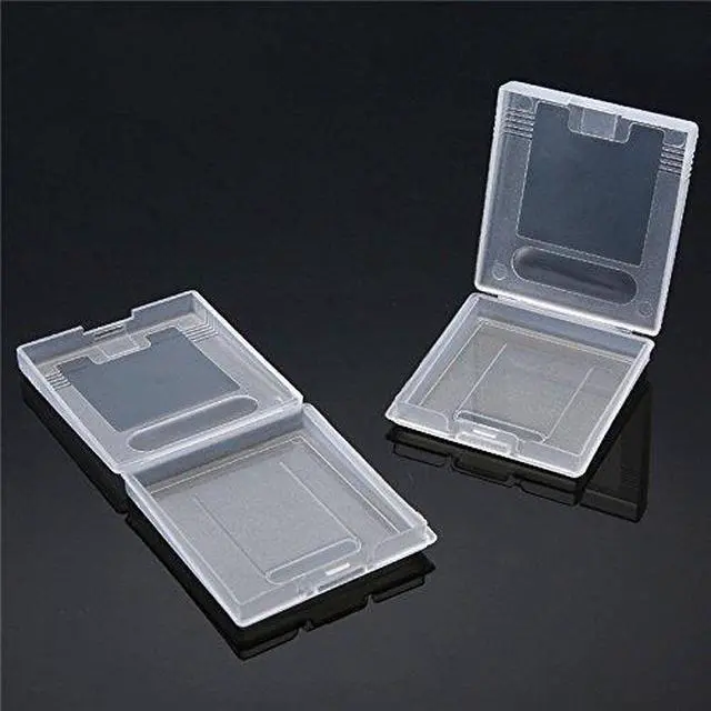 Alt view image 4 of 5 - 5 x Plastic Game Card Cartridge Cases Boxes Dust Cover for Game Boy Color GBC