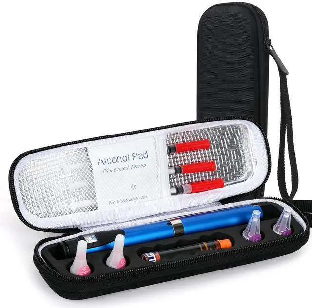 Main image of Insulin & Peptide Pen Travel Case, V1 V2 V3 Injection Pen Case, Insulated