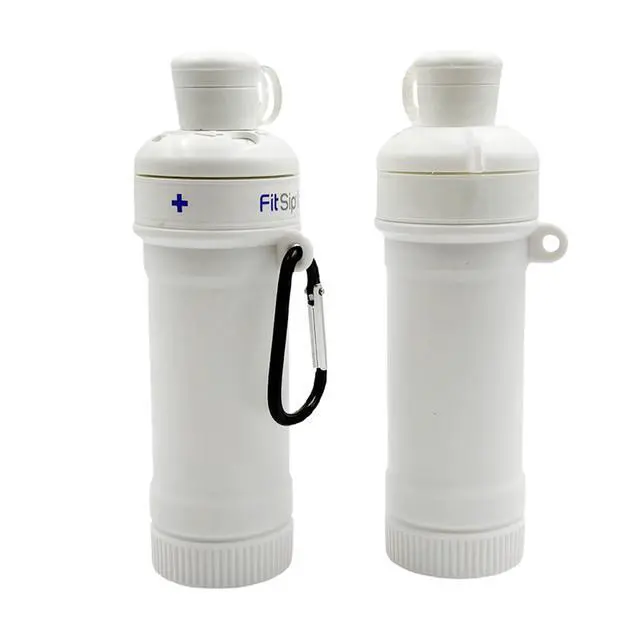 Alt view image 3 of 6 - 2 PCS Flavor Cartridge Holder Compatible with Cirkul Sips Cartridge Storage Sips Container Sip Safe Travel Case Keep Fresh BPA Free Plastic,White