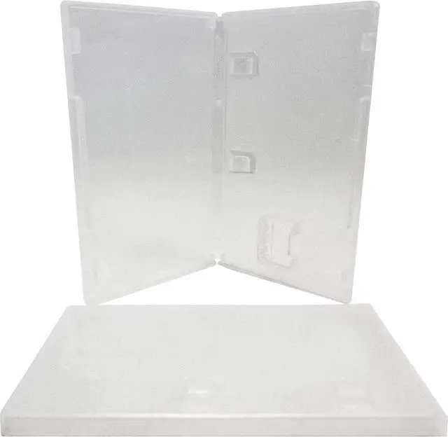 Alt view image 2 of 4 - 10mm Clear Game Cases - Compatible with Nintendo Switch - 1-Cartridge Capacity - VGBR10SWCL (10 Cases)
