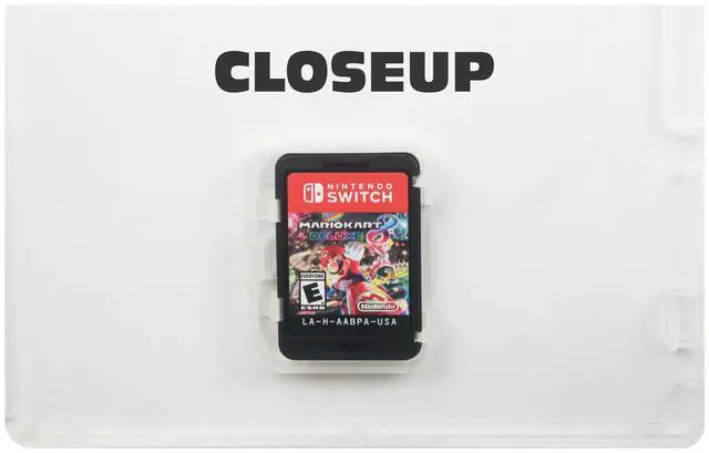 Alt view image 3 of 4 - 10mm Clear Game Cases - Compatible with Nintendo Switch - 1-Cartridge Capacity - VGBR10SWCL (10 Cases)