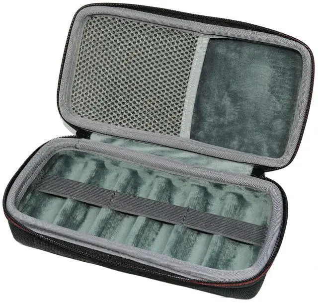 Alt view image 2 of 4 - CO2 Cartridges Storage Case Compatible with Crosman UmarexssLeland 12-Gram 8-Gram Powerlet Cartridges, Protective Storage Travel Bag - Black (Case Only)