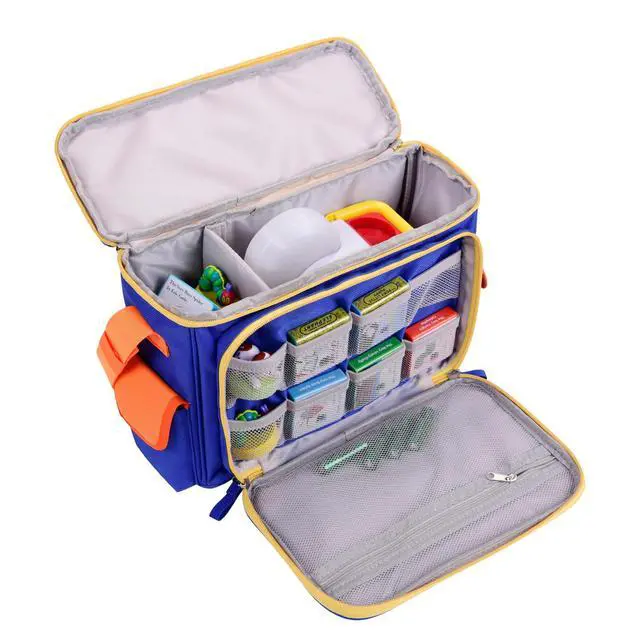 Alt view image 3 of 7 - Carrying Case for Little Tikes Story Dream Machine, 2-Layer, Blue