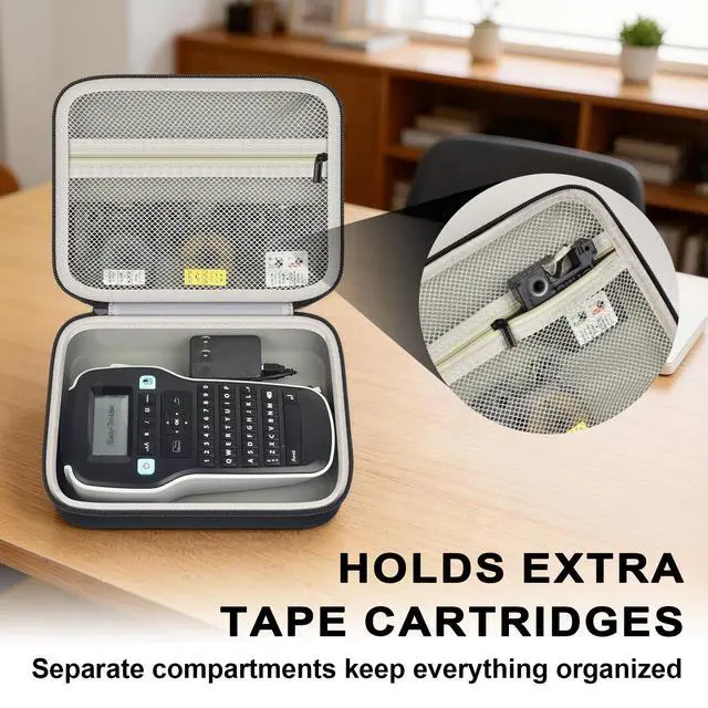 Alt view image 3 of 7 - Hard Case for DYMO LabelManager 160/280 Label Maker