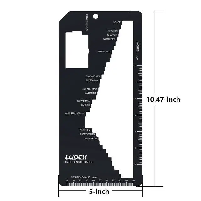 Alt view image 2 of 4 - Ammo Case Length Gauge, Cartridge Length Gauge for Case Reloading