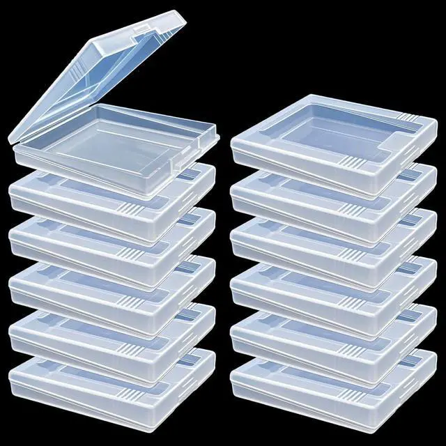 Main image of 12Pcs Clear Game Card Case Protective Game Cartridge Case Plastic Game Card Storage Box Dust Cover Game Cartridge Holder for Nintendo Gameboy Color GBC