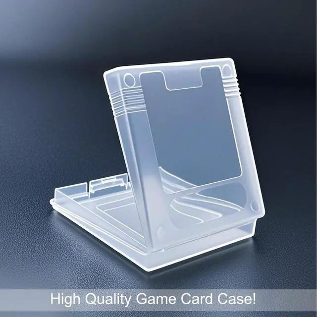 Alt view image 3 of 7 - 12Pcs Clear Game Card Case Protective Game Cartridge Case Plastic Game Card Storage Box Dust Cover Game Cartridge Holder for Nintendo Gameboy Color GBC