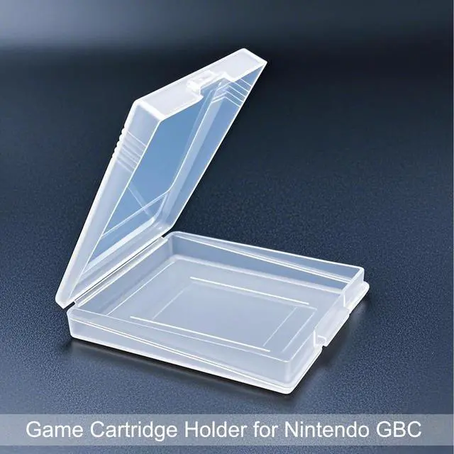 Alt view image 4 of 7 - 12Pcs Clear Game Card Case Protective Game Cartridge Case Plastic Game Card Storage Box Dust Cover Game Cartridge Holder for Nintendo Gameboy Color GBC