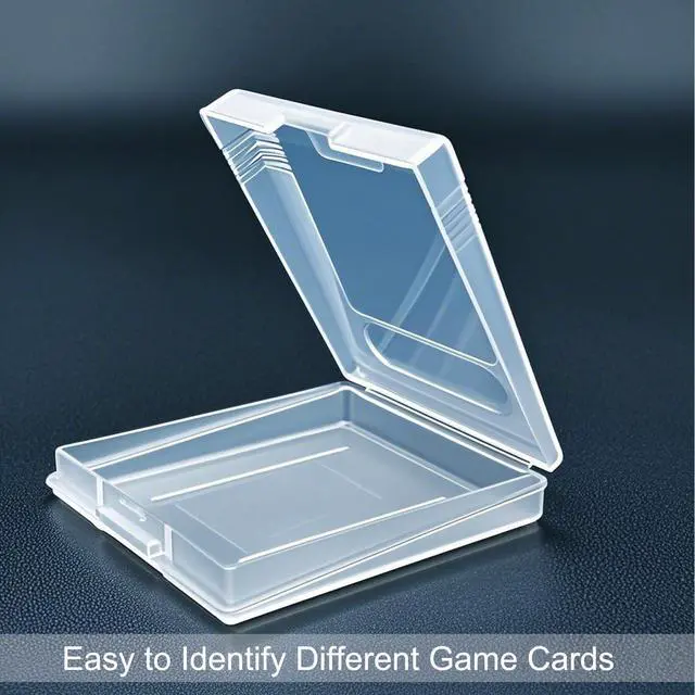 Alt view image 7 of 7 - 12Pcs Clear Game Card Case Protective Game Cartridge Case Plastic Game Card Storage Box Dust Cover Game Cartridge Holder for Nintendo Gameboy Color GBC