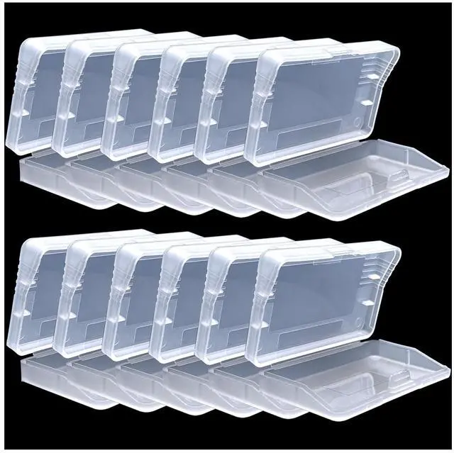 Main image of 12 Pack Game Cartridge Case, Anti Dust Cover for Game Boy Advance GBA