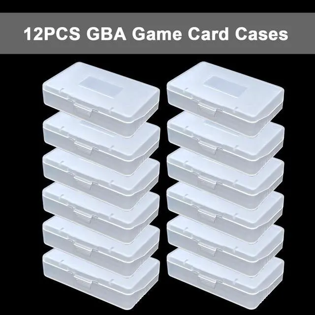 Alt view image 2 of 7 - 12 Pack Game Cartridge Case, Anti Dust Cover for Game Boy Advance GBA