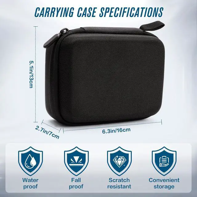 Alt view image 3 of 6 - Carrying Case for Gameboy Game Cartridges, Portable Protective Case for Gameboy Advance and SP Games, Holds 20 Game Cartridges, Comes with 3 Small Clear Cases