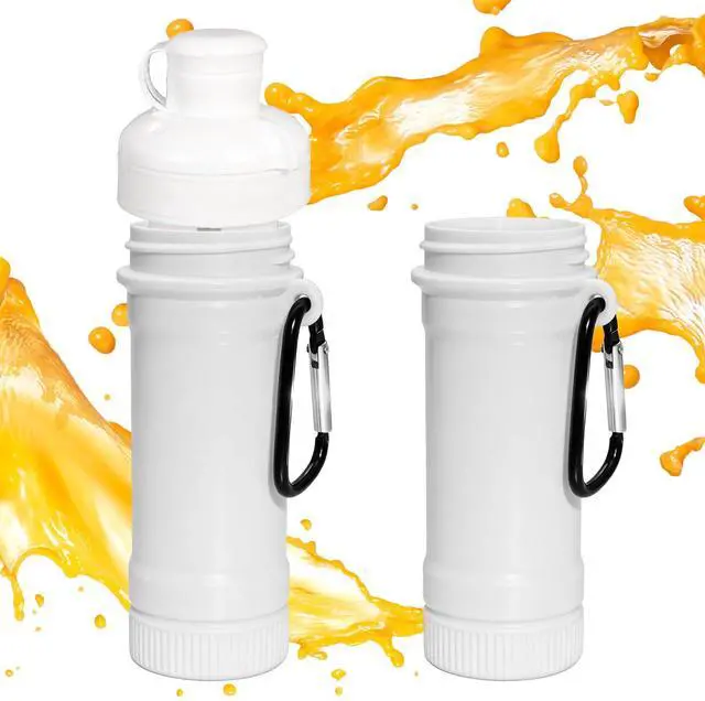 Main image of 2 PCS Flavor Cartridge Holder Compatible with Cir-kul Sips, Sip Safe Travel Case Water Bottle Cartridges Keep Fresh (White)