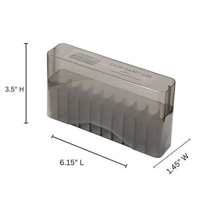 Alt view image 4 of 4 - 20 Round Slip-Top Rifle Ammo Box, Large