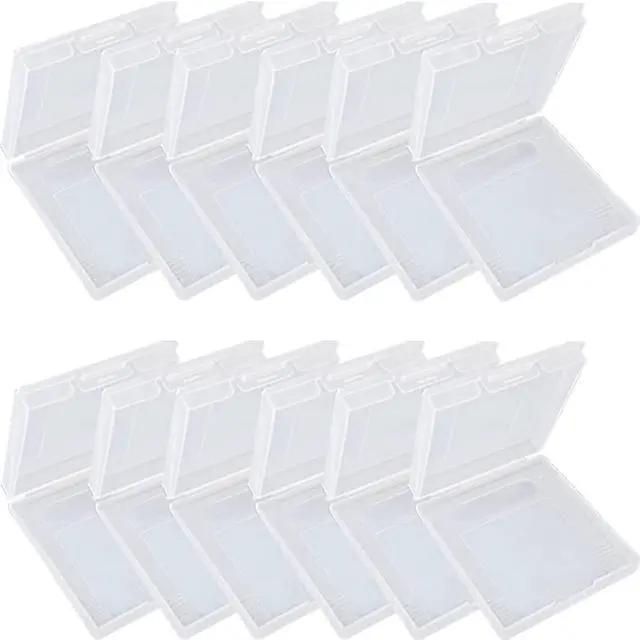 Main image of 12PCS Clear Protective Game Cartridge Case Storage Box Suitable for Nintendo Gameboy Color GBC GB GBP