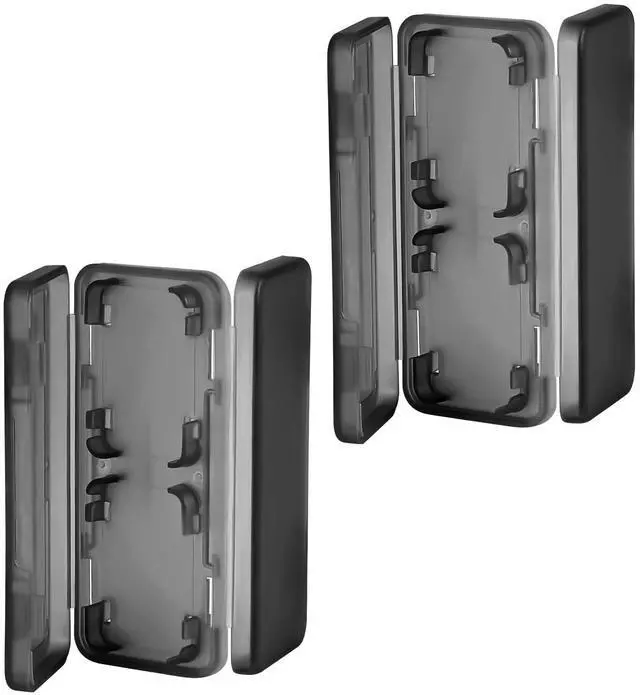 Main image of 2 Pack Game Card Case 4 in1 Game Slots SD Card Holder Anti-Drop Design Game Card Storage Organizer for Switch OLED/Lite