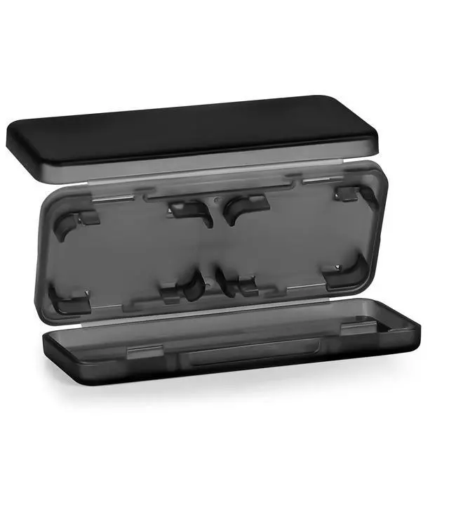 Alt view image 4 of 7 - 2 Pack Game Card Case 4 in1 Game Slots SD Card Holder Anti-Drop Design Game Card Storage Organizer for Switch OLED/Lite