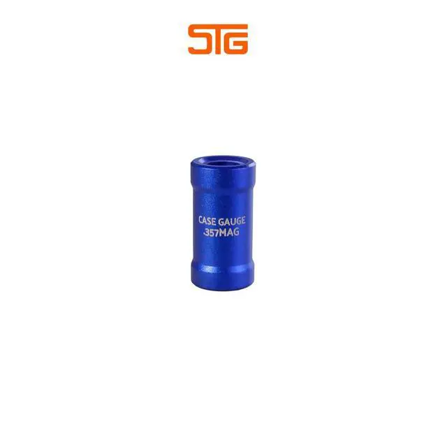 Alt view image 2 of 7 - 357 Ammo Checker Cartridge Case Gauge for Reloading Precision Chamber Tester Aluminum