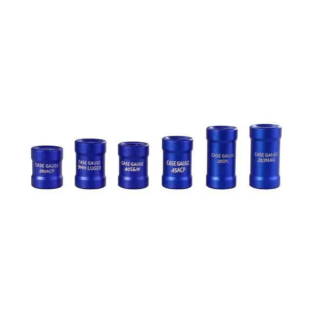 Alt view image 5 of 7 - 357 Ammo Checker Cartridge Case Gauge for Reloading Precision Chamber Tester Aluminum