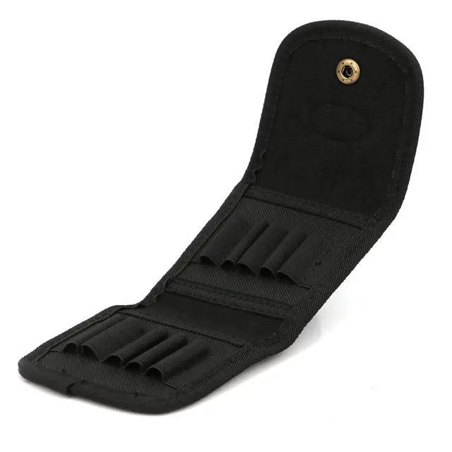 Alt view image 3 of 6 - Folding Rifle Cartridge Holder Ammo Wallet with Elastic Shell Loops