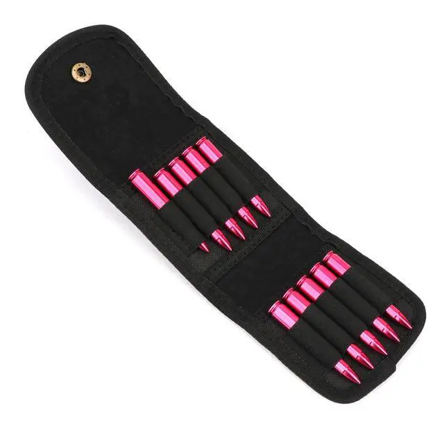 Alt view image 2 of 7 - Nylon Cartridge Holder Wallet Belt Loop Shell Pouch Hunting-10 Elastic Slot