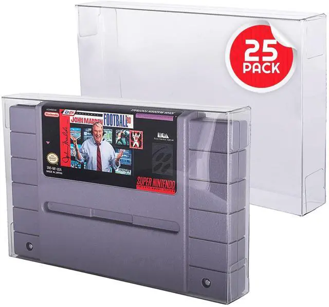 Main image of SNES Games Cartridge Protector, 0.40 MM, Pack of 25