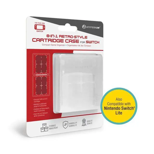 Alt view image 2 of 3 - 8-in-1 Retro-Style Cartridge Case for Nintendo Switch