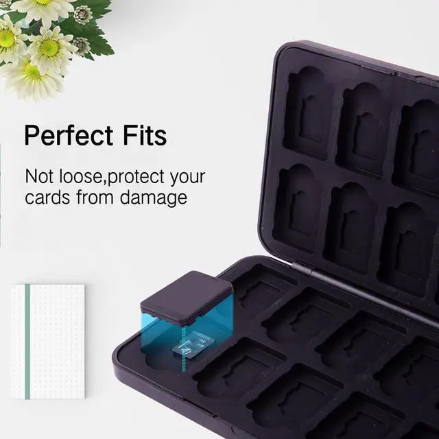 Alt view image 3 of 7 - Cute Game Card Case for Nintendo Switch/ Switch Lite/ OLED, 24 Game Holder Cartridge Case for Game Cards and 24 SD Cards, Kawaii Portable Compact Storage Box (Grey Arceus, 24 Slots)