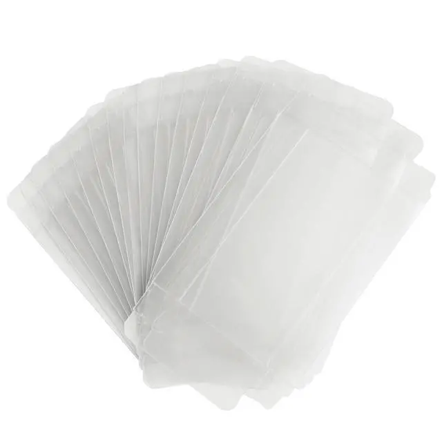 Alt view image 3 of 6 - 15 Pack Clear Case Sleeve Protector for Super Nintendo SNES Game Cartridges