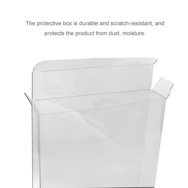Alt view image 4 of 6 - 10PCS Cartridge Protector Case Clear Plastic Protection Sleeve Display Compatible for 2600 7800 Cartridge