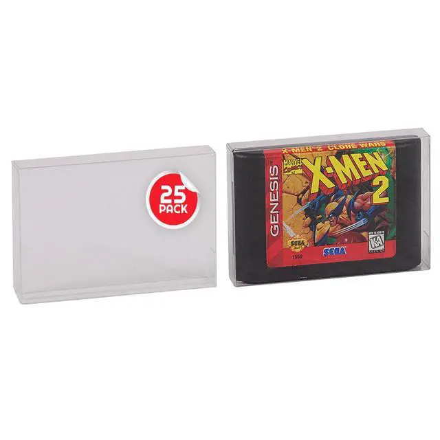 Alt view image 7 of 7 - Video Game Case Protector compatible for Sega Genesis Cartridge - Bulk retail bags game cases. Retro gaming console partner for retro game system collection (pack of 25)