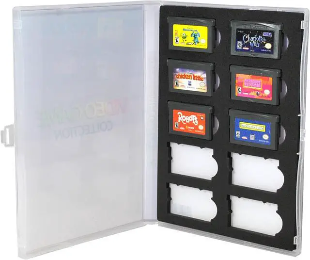 Alt view image 5 of 7 - Game Cartridge Storage Case for Nintendo Gameboy Advance - Holds 10 Games