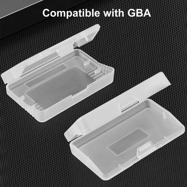 Alt view image 3 of 6 - 12Pcs Clear Protective Game Cartridge Case 2.52 x 1.56 x 0.53inch Plastic Storage Box Game Card Case,Dust Cover Single Cartridge Holder for Nintendo Game Boy Advance GBA