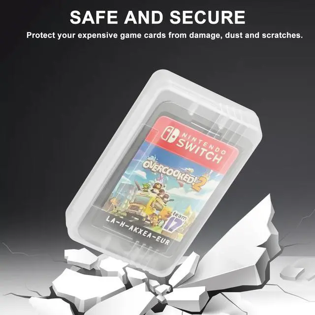 Alt view image 5 of 6 - 12Pcs Clear Protective Game Cartridge Case 2.52 x 1.56 x 0.53inch Plastic Storage Box Game Card Case,Dust Cover Single Cartridge Holder for Nintendo Game Boy Advance GBA