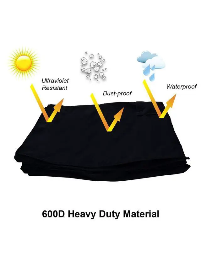 Alt view image 5 of 6 - Outdoor TV Cover 60 to 65 inch Weatherproof and Waterproof