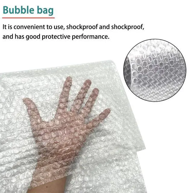 Alt view image 3 of 6 - Foam Flat Screen TV Cover and Bubble Flat Screen TV Protective Covers Fits Up to 65''W x 36''H, Flat Screen TV Protection During House Moving, Storing, or Home Renovation (Double-layer)