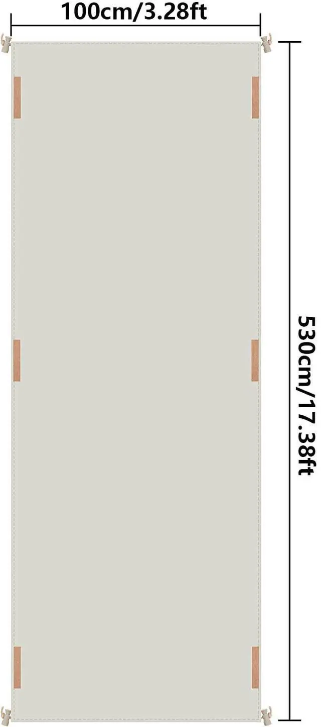 Alt view image 2 of 6 - Solar Reel Protective Cover for Pool up to 16 FT Wide, Waterproof Pool Reel Cover Solar Blanket Cover for Above Ground and Inground Pools