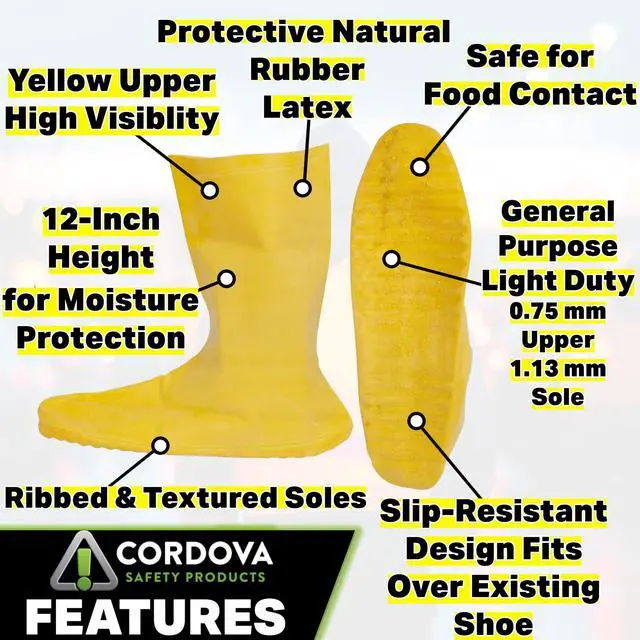 Alt view image 2 of 7 - Unisex Adult Protective-safety-boot-and-shoe-covers, 3x-large, 3X-Large US