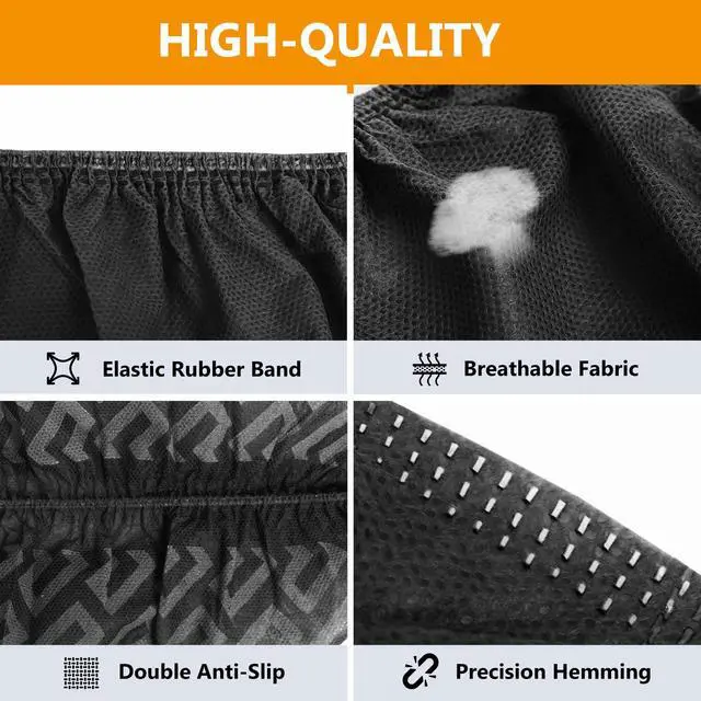 Alt view image 2 of 7 - Shoe Covers Disposable Non Slip, 100 Pack(50 pairs) Thick Extra Disposable Boot Covers Slip Proof Shoe Cover for Indoors Outdoors Recyclable Protector Covers Fits Virtually Most Shoes