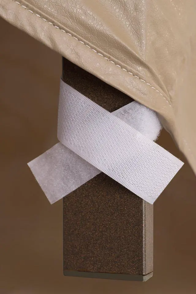 Alt view image 3 of 4 - 1120-TN Oversized Wicker Chair Cover, Tan (36"Wx41"Lx41"H)