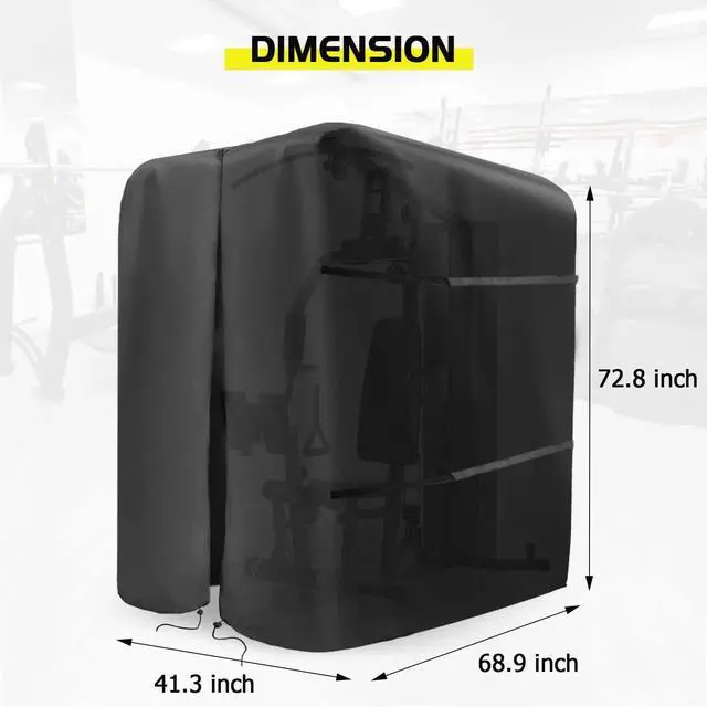 Alt view image 2 of 7 - Home Gym Cover for Marcy Multi Gym Set/ Outdoor Workout Equipment
