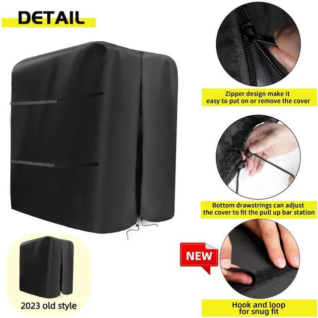 Alt view image 5 of 7 - Home Gym Cover for Marcy Multi Gym Set/ Outdoor Workout Equipment
