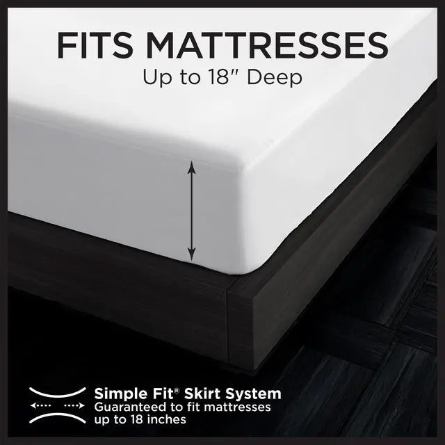 Alt view image 7 of 7 - Essential Waterproof Mattress Protector, Queen